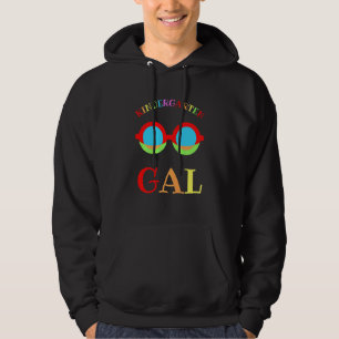 Barns Hej Kindergarten Gal Småbarn Girl Tillbaka t Hoodie