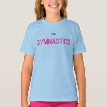 Barns "I AM GYMNASTICS" Långärmad Shirt