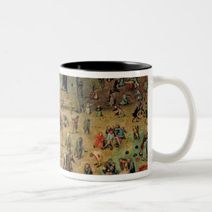 Barns lekar, 1560 Två-Tonad mugg