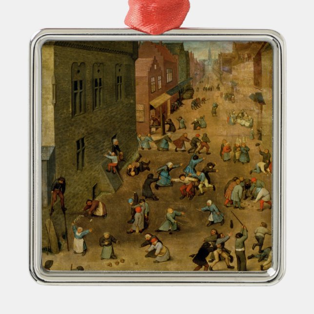 Barns lekar: specificera av den bästa righthanden julgransprydnad metall (Framsidan)