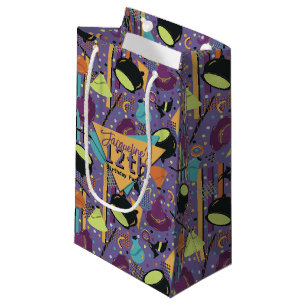 Barns Lila Retro Witchy Halloween Birthday