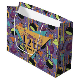 Barns Lila Retro Witchy Halloween Birthday