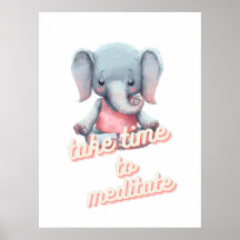 Barns meditation Poster konsthum