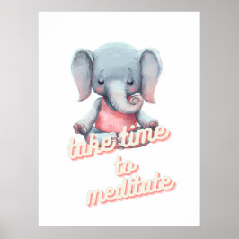 Barns meditation Poster konsthum