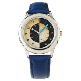 Barns militärtid med färgband armbandsur