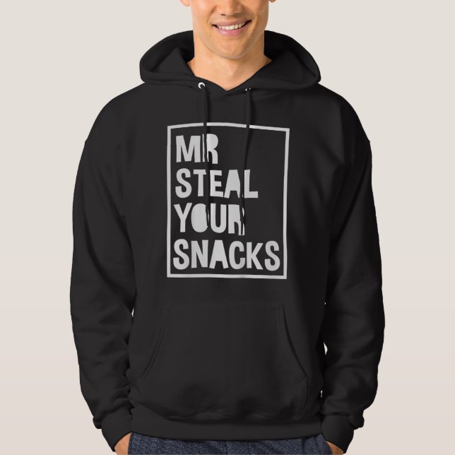 Barns Mr Steal Your Snacks Hungrig Boy Yummy Child Hoodie (Framsida)