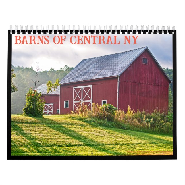 Barns of Central NY Kalender (Omslag)