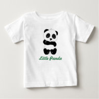 Barns Panda för T-tröja "lite ",