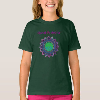 Barns planetskydd Tee-skjorta T Shirt