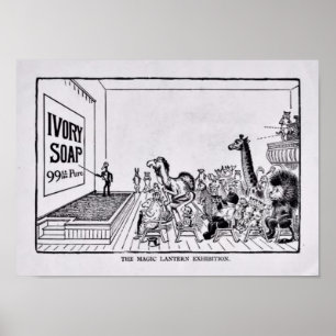 Barns Poster i badrummet - Elfenbenskustens tvål