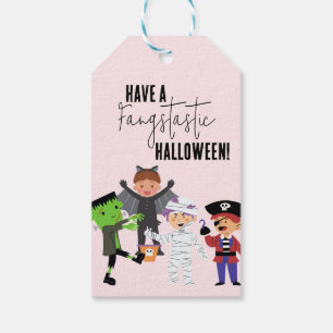 Barns Rosa Halloween Costume Party Essentials Presentetikett