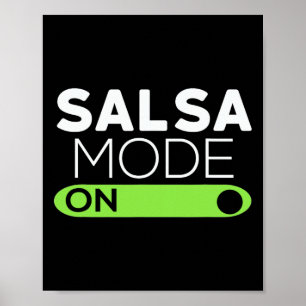 Barns salsa Mode on Shirt - Lusnydanande Shirt 6 B Poster