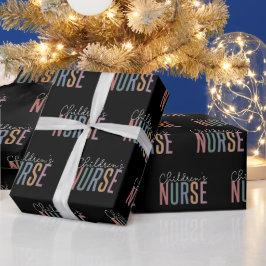 Barns sjuksköterska | Retro Children's Nursing Presentpapper