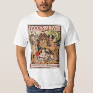 Barns skjorta 1980 för bokvecka t-shirt