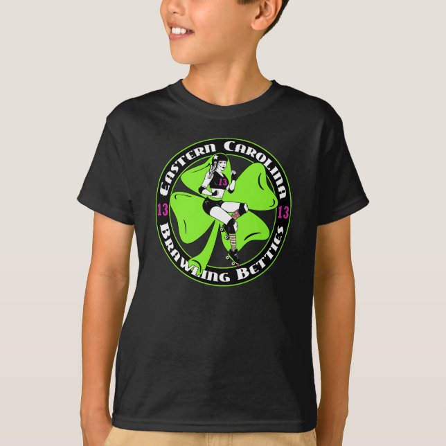 Barns skjorta t-shirt (Framsida)