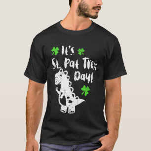 Barns St Pat T Rex Day Cute Dinosaur St Patrick Shirt