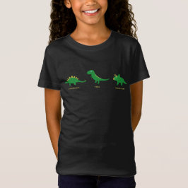 Barns T-Shirt med dinosaurier