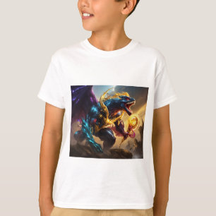 Barns T-shirt-skjorta med äventyr-temat: T Shirt