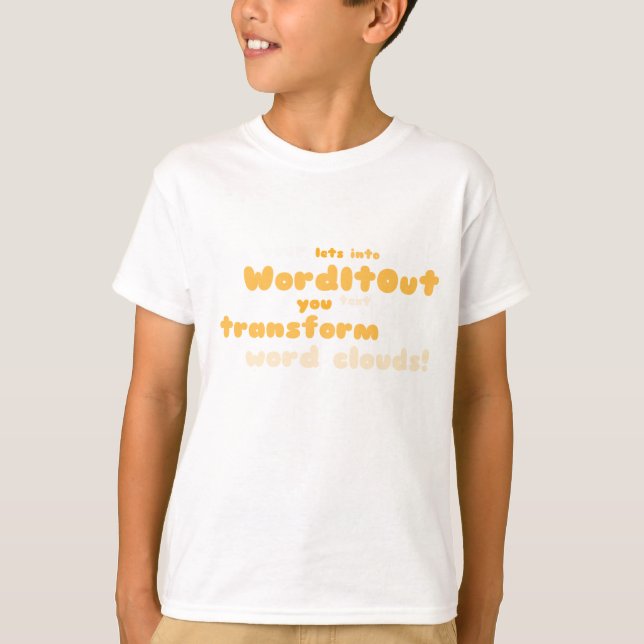 Barns Toppar: frontlayout Tee Shirt (Framsida)