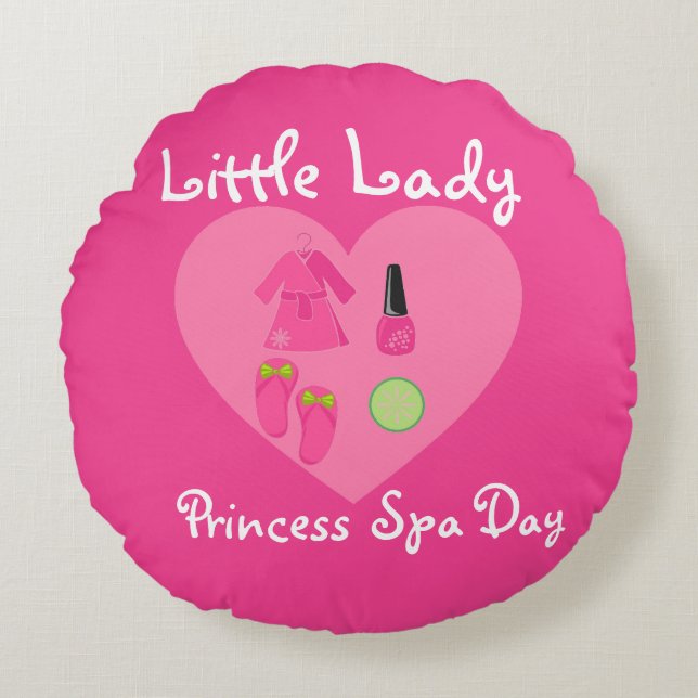 Barns uttryckssamling rund kudde (Framsidan)