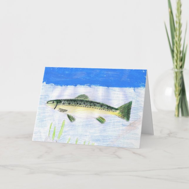 Barns Winning Artwork: trout Helgkort (Framsida)