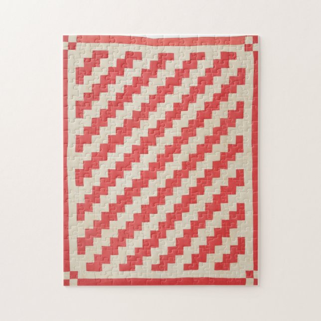 Barns Zigzag Quilt Pussel (Vertikal)