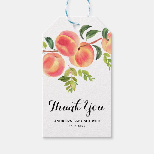 Barnshölje för vattenfärgsfärger, Tack Presentetikett (Framsidan)