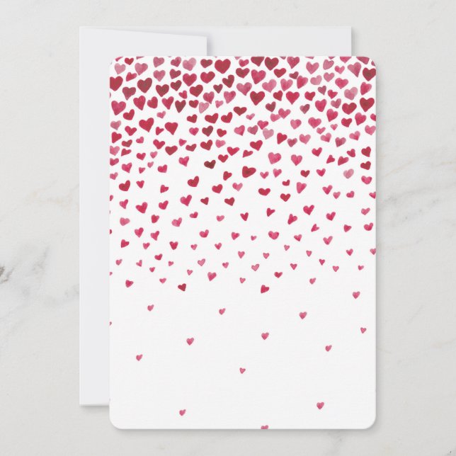 Barnshölje med vattenfärg inbjudningar (Framsida)