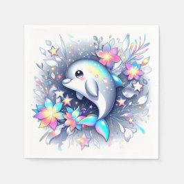 Barnshuggare för missgynnade Tecknader Pappersservett