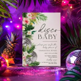 Barnshuggare för Tropical Disco Boll Lövs Inbjudningar
