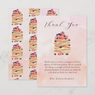 Barnshuggare för vattenfärgsbarn tack kort