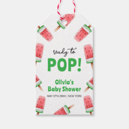 Barnshuggare för Watermelon Ice Cream Popcicle Bab Presentetikett