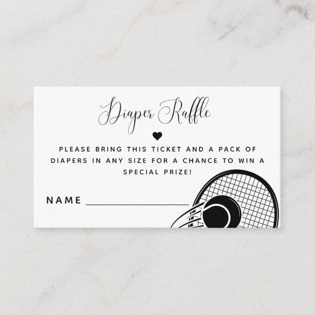 Barnshuggare i Boll i tennis Racket Tilläggskort (Framsida)