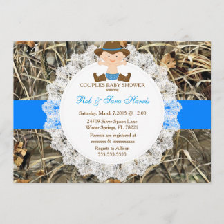 Barnshuggare i Rustic Land Vintage Inbjudan