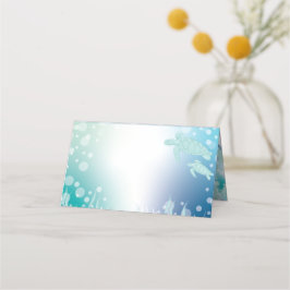 Barnshuggare under havet placeringskort