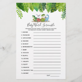 Barnshuggningsspel för Baby-Ord