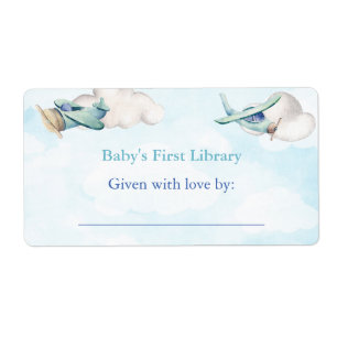 Barnshusare i Leksak Flygplan moln Himlar Travel Ä Fraktsedel