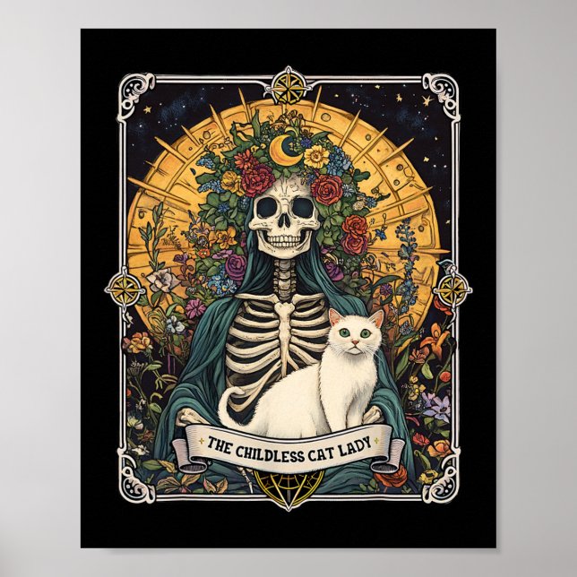 Barnskat Dam-Tarot Card 1 Poster (Framsidan)