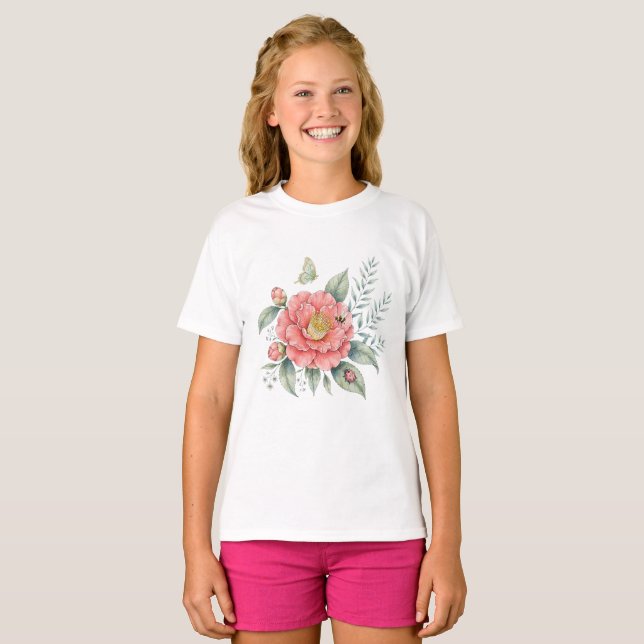 barnskjorta t shirt (Hel framsida)