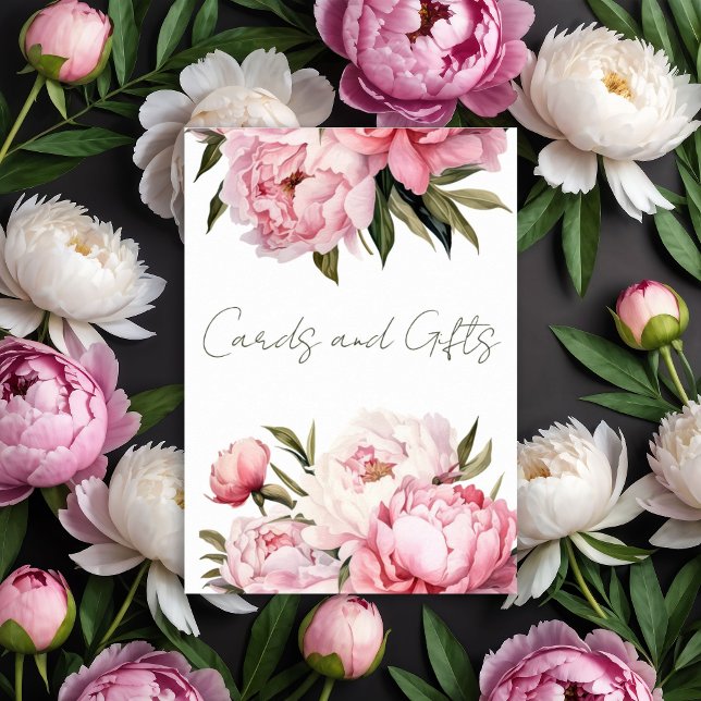 Barnskjortor - peoniska kort och presenter för vat poster (Skapare uppladdad)