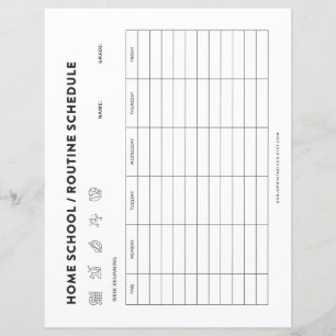 Barnskolschemaläggare - Routine Organizer