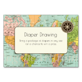 Barnskor, blaper Teckning Infoga - Multifärgad Kar Bordsnummer