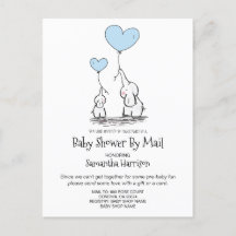Barnskor efter Mamma Baby Elephant Boy Blue