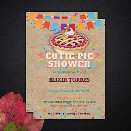 Barnskor för Festive Craft Cutie Paj Party Inbjudningar