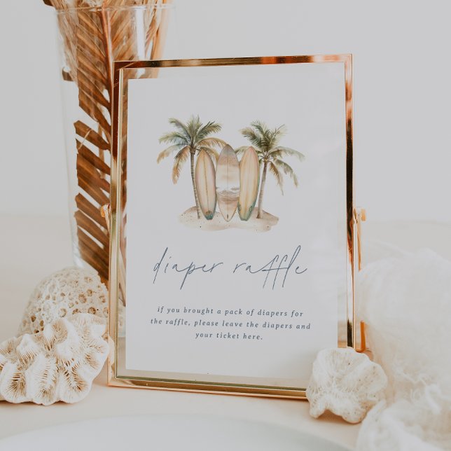 Barnskor för kustnära Surfa - hårklammer Poster (Skapare uppladdad)