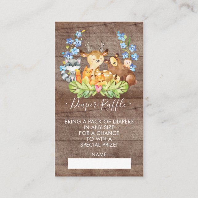 Barnskor för matlagning av dagligt trä - Diaper Ra Tilläggskort (Framsida)