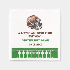 Barnskor för sportsport pappersservett