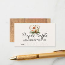 Barnskor för träsegment, bläck Raffle Biljett