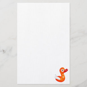 Barnskor, Orange och dockning Brevpapper