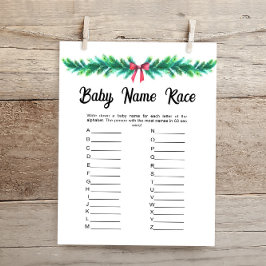 Barnskortet Baby i Namn Tävling i julklapp